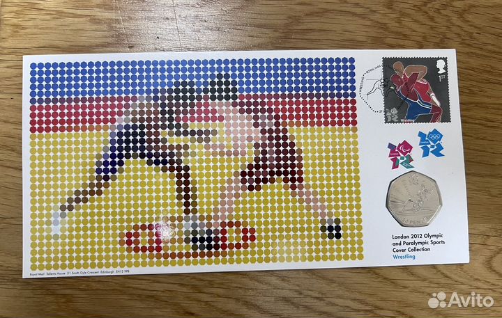 50 пенсов 2011 год Великобритания