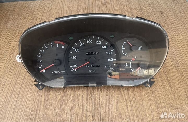 Приборная панель hyundai accent