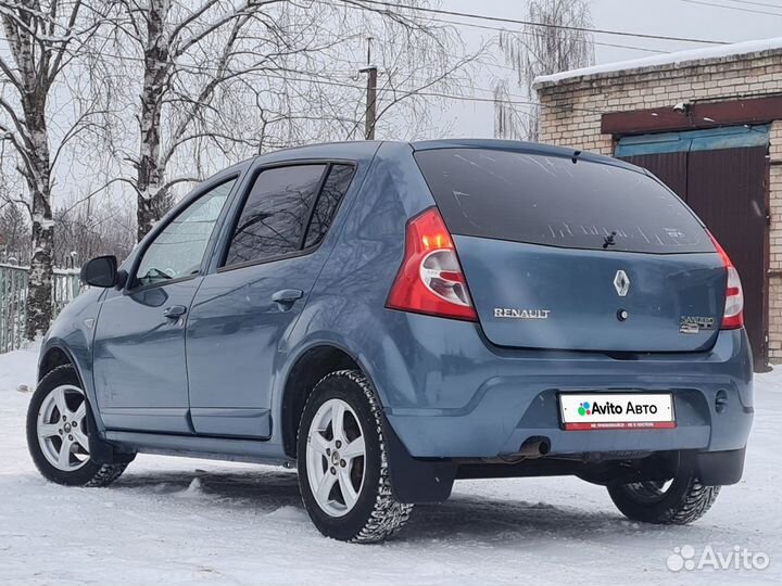 Renault Sandero 1.6 МТ, 2013, 100 000 км