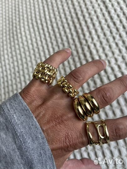 Кольцо перлумутр