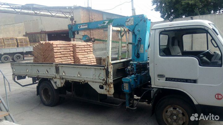 Грузоперевозки Nissan Diesel 3т. борт, манипулятор