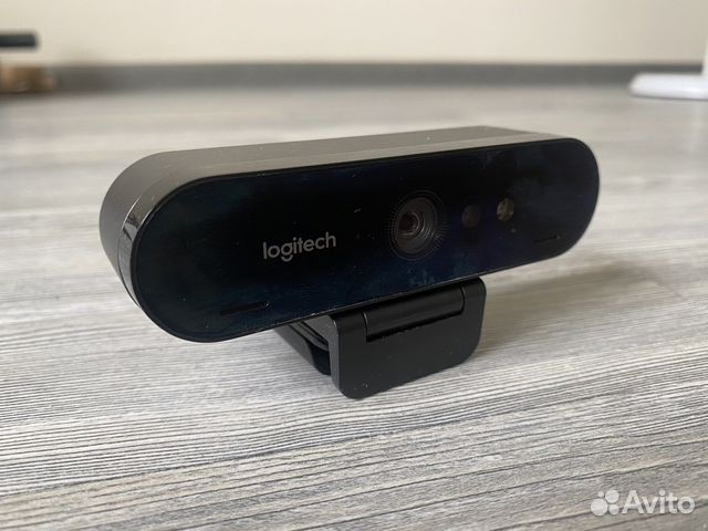 Logitech Brio Ultra HD webcam for video conferencing, recording and streaming