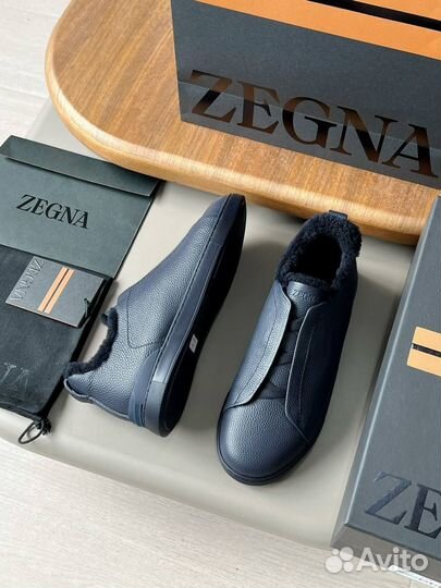 Кеды Ermenegildo Zegna на меху