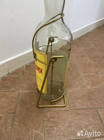 Бутылка из под виски качели