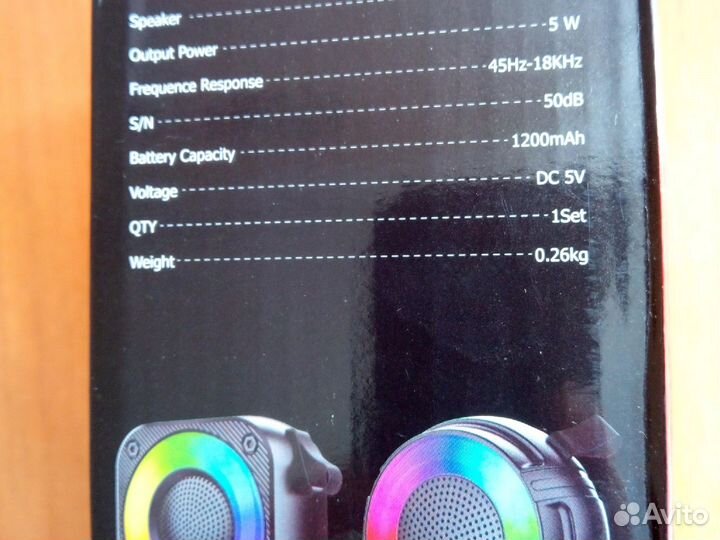 Блютуз колонка