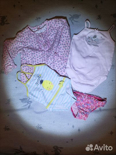 Большой пакет одежды для девочки 1-2 года