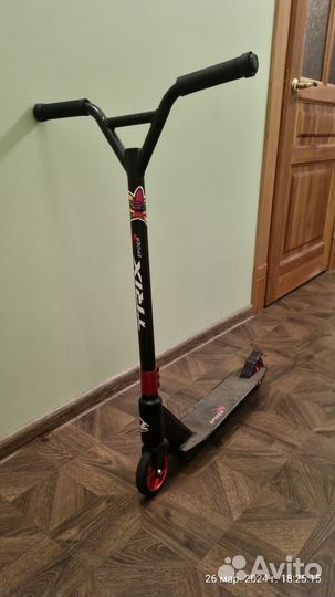 Самокат трюковой с лыжами