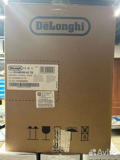 Кофемашина DeLonghi ecam290.42.TB, серый