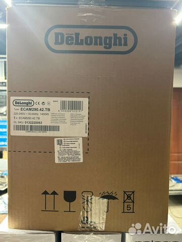 Кофемашина DeLonghi ecam290.42.TB, серый