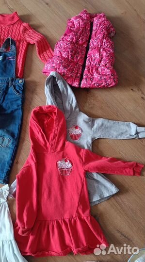 Пакет одежды для девочки 86 92 см