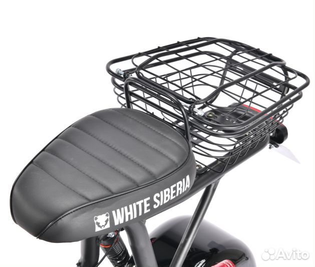 Электроскутер white siberia mini R 1200W black
