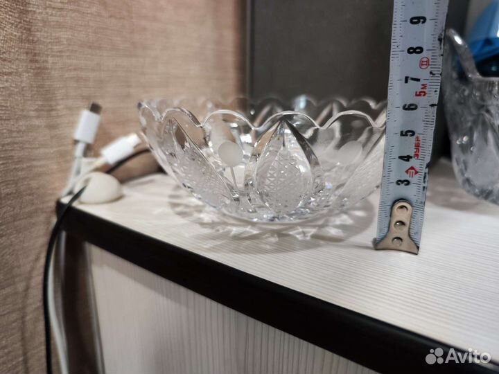 Салатник производства Гусевской хрустальный завод