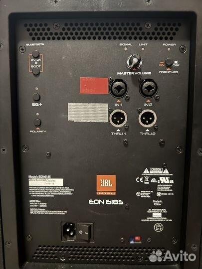Саб сабвуфер JBL EON 618 S