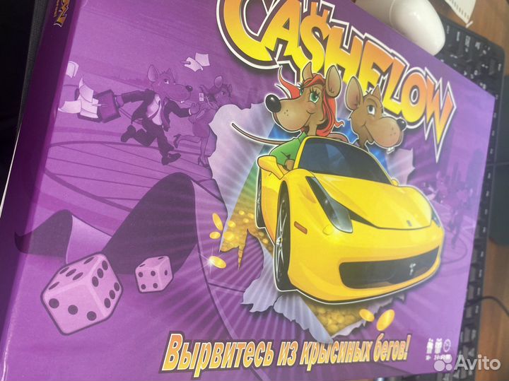 Игра Денежный поток CashFlow с мак картами