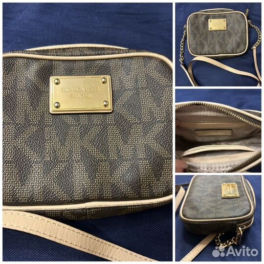 Сумка Michael kors Jet set crossbody кошелек