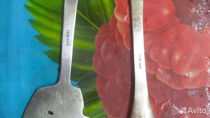 Салатная ложка,лопатка для торта мельхиор