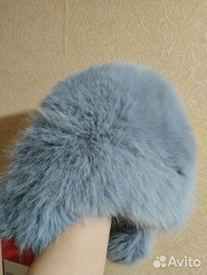 Шапка ушанка женская