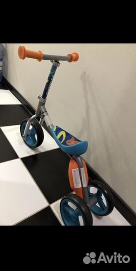 Самокат-беговел Kreiss 3-х колесный 2 в 1