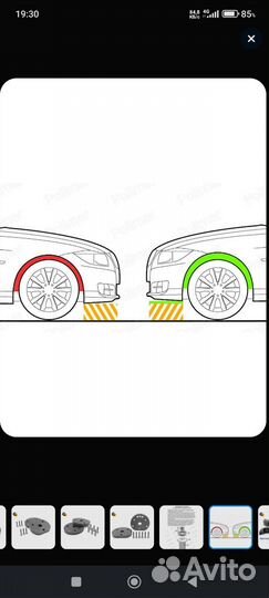 Проставки под пружины Land Rover Freelander 2