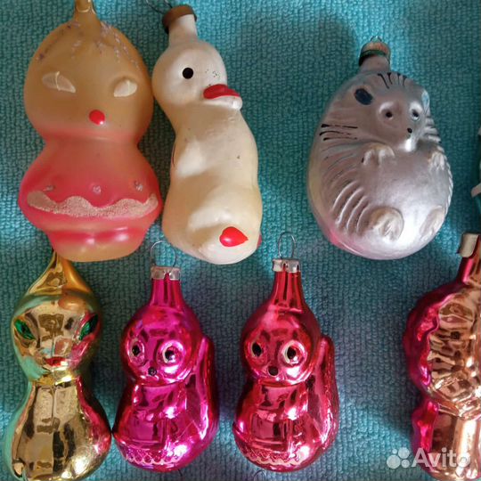 Елочные игрушки СССР