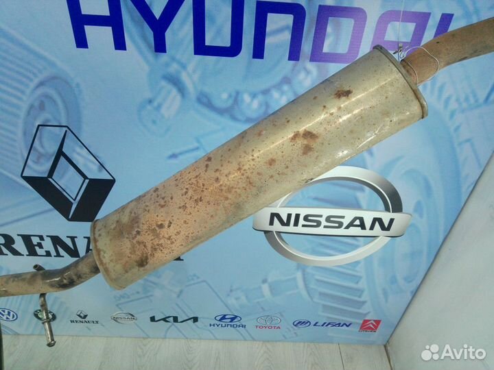 Глушитель Выхлопная труба Renault duster 2