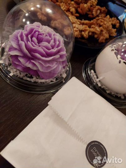 Ароматическая свеча ручной работы