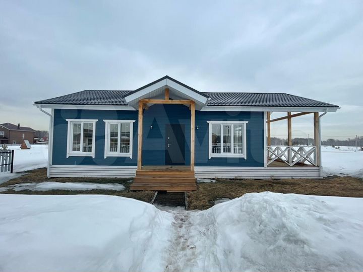 Дом 98 м² на участке 8 сот.