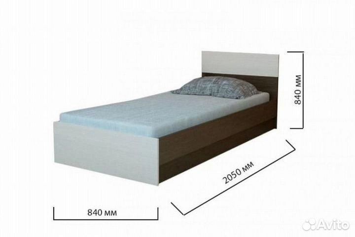 Кровать односпальная