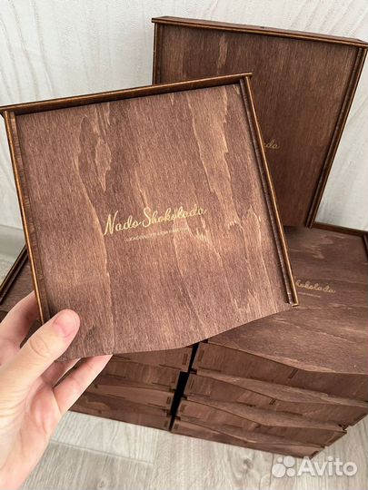 Коробка подарочная деревянная опт