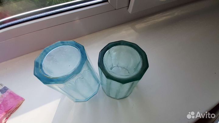 Стаканы 10 граней. Довоенные