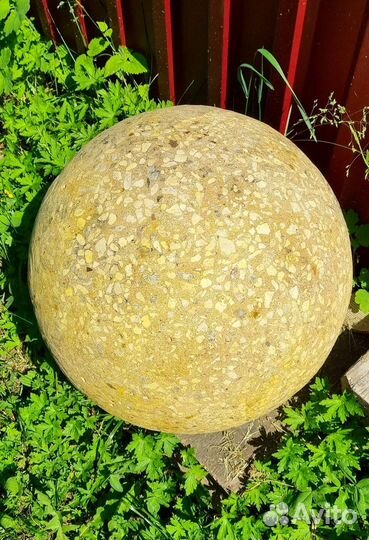 Бетонный шар, сфера, полусфера