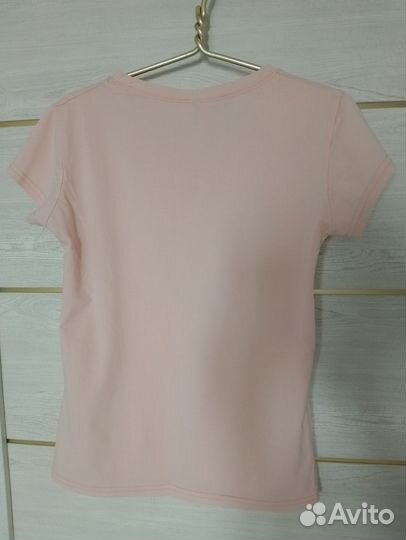 Футболка детская розовая