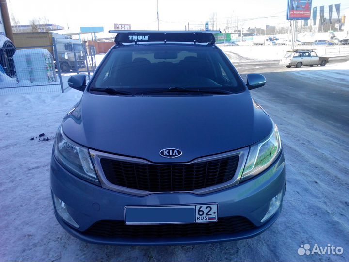 Багажник на крышу Kia Rio 3, Hyundai Solaris 1