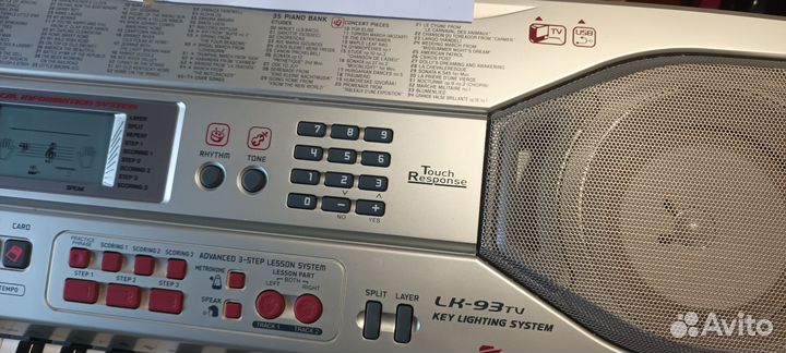 Синтезатор Casio с микрофоном