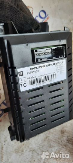 Дисплей информационный Opel Astra H рестайлинг (20