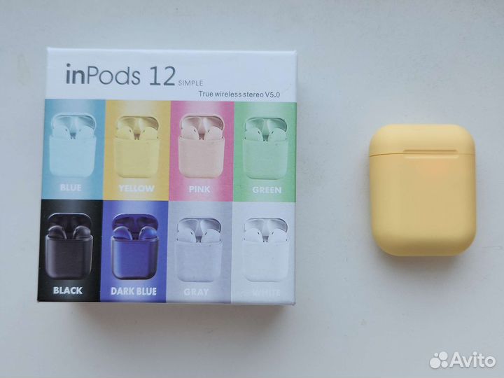 Беспроводные наушники новые