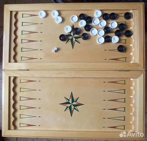 Нарды деревянные