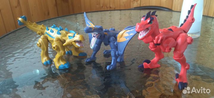 Разборные динозавры Hero Mashers