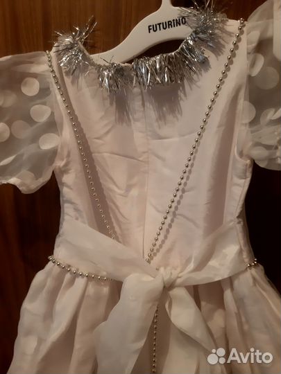 Платье снежинки 98