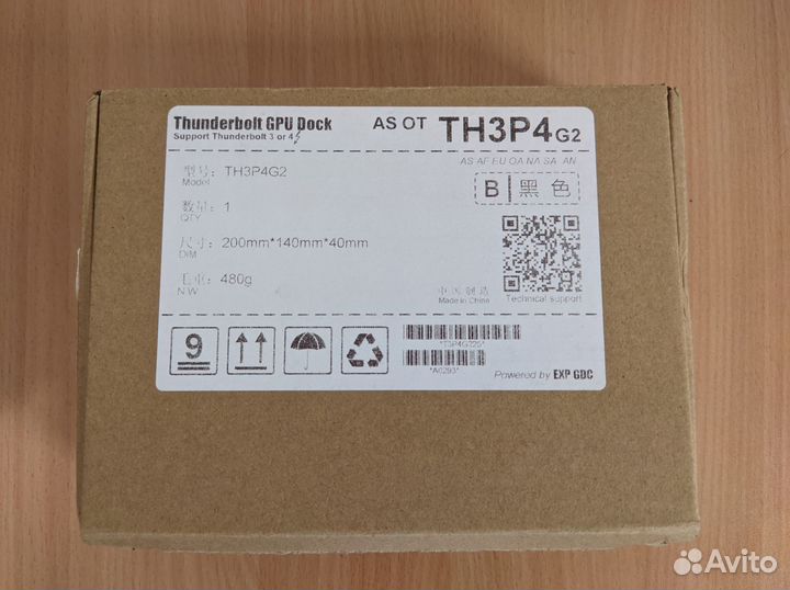 Thunderbolt eGPU EXP GDC TH3P4G2