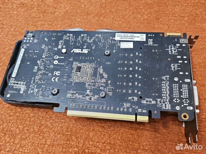 Видеокарта Asus R9 270 2gb