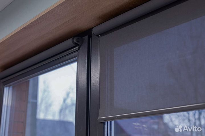 Рулонные шторы тканевые