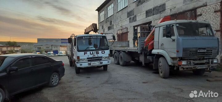 Кран манипулятор, кранборт