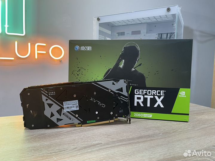 Видеокарта RTX 2060 super с коробкой