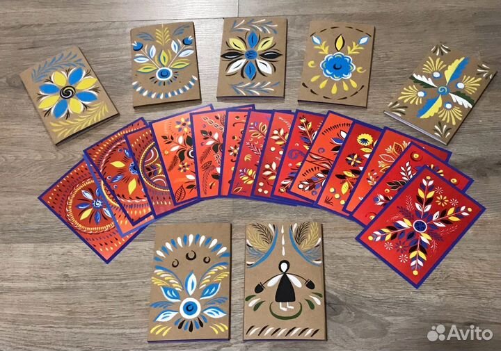 Открытки Обвинская роспись