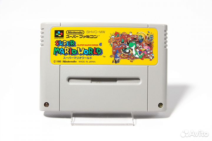 Игра Super Mario World Nintendo snes