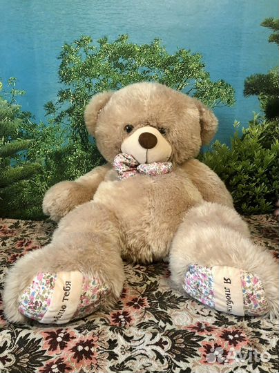 Плюшевый медведь 80см большой