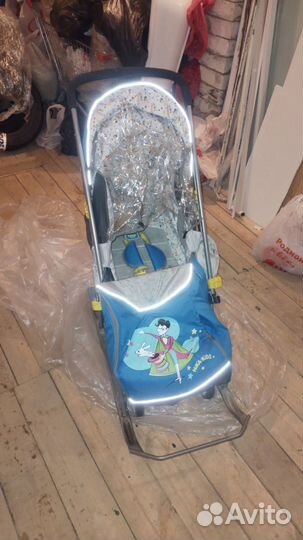 Зимние санки детские