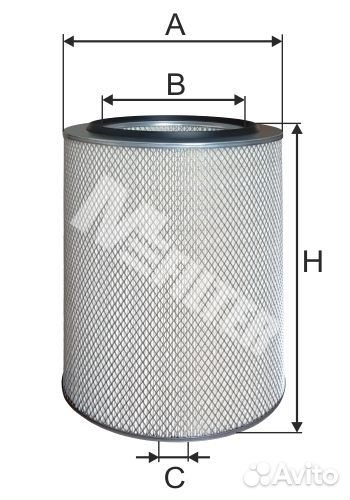 Фильтр воздушный magnum 473 мм A524 M-Filter