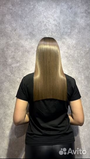 Кератиновое выпрямление волос ботокс волос